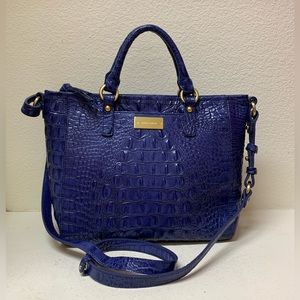 Brahmin Vintage Mini Asher Cobalt Blue